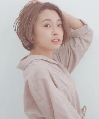 ショート カラー パーマ 🍊千葉 未来🍊店長のヘアスタイル