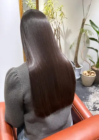 ロング パーマ 村上｜髪質改善 プロデュースのヘアスタイル