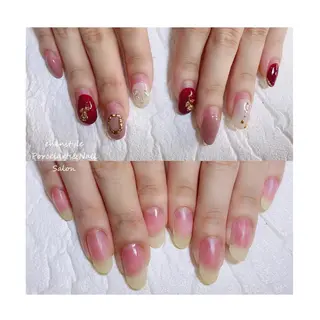 ミディアム ネイル 👑enen style👑のネイルデザイン