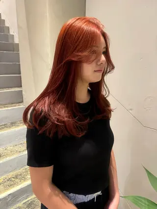 ロング カラー Casetta. もえか🌟のヘアスタイル