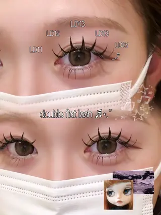 マツエク・マツパ ☆eyelist _miu☆のマツエク・マツパデザイン