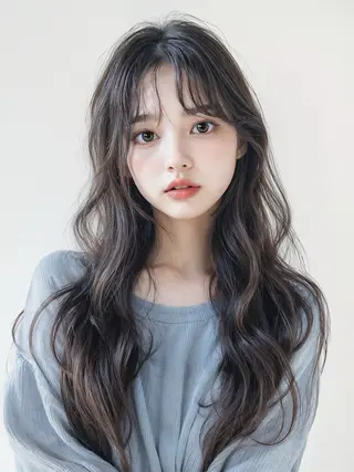 ロング 品のある垢抜けヘア 特化🫧空　龍之介のヘアスタイル