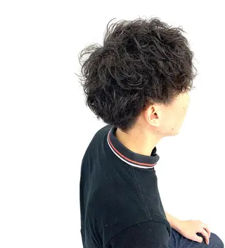 パーマ メンズ 柏メンズカットパーマ NO.1タイチのヘアスタイル