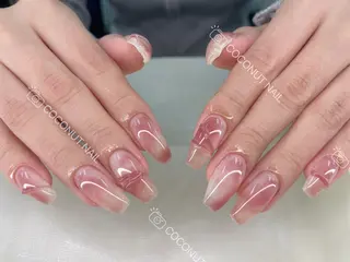 ネイル 神田 ココナッツのネイルデザイン