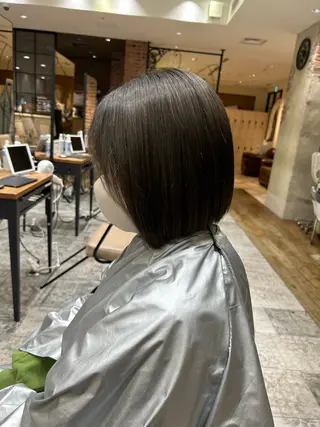ショート 新宿✨顔周りカット 韓国ヘア/坂本亜裟海のヘアスタイル