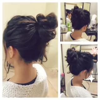 ロング ヘアアレンジ fots. 愛美のエステ・リラクイメージ