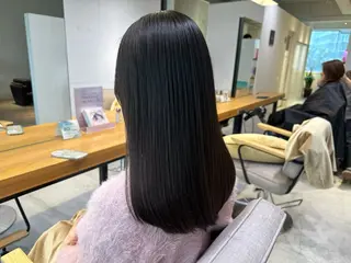 セミロング 上野湧太 髪質改善/艶カラーのヘアスタイル