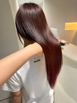 カラー 檜 果歩のヘアスタイル