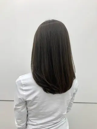 ミディアム カラー 本格ヘッドスパ🌿 ×ヘア 佐藤のヘアスタイル