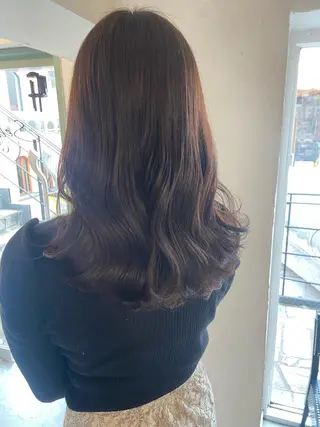 ロング カラー ヘアアレンジ 眠れるヘッドスパ✨ chacoのヘアスタイル