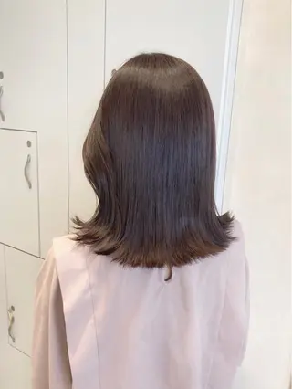 ミディアム カラー MURANAKA RYOのヘアスタイル