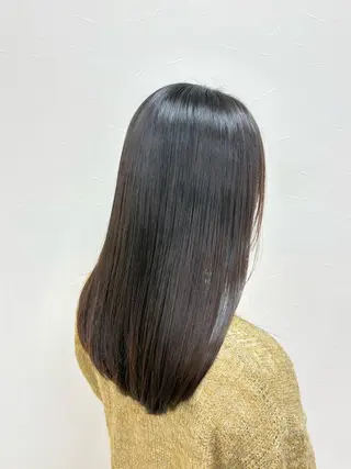 セミロング ☁️MIZUKI‎ ☁️髪質改善のヘアスタイル