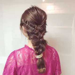 ロング ヘアアレンジ Satsuki ✂︎♡のヘアスタイル