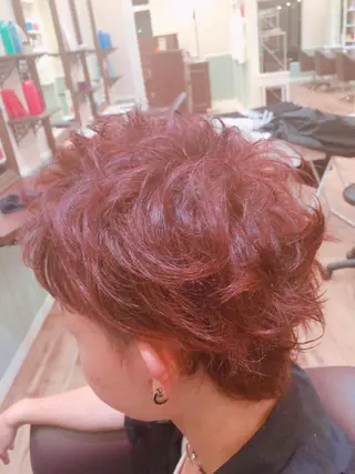 パーマ メンズ ビーズアモール 豊田店のヘアスタイル
