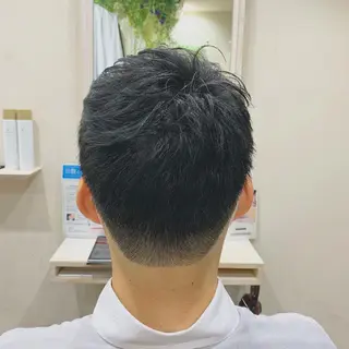 ショート カラー パーマ メンズ 🐤 ゆい🐓のヘアスタイル