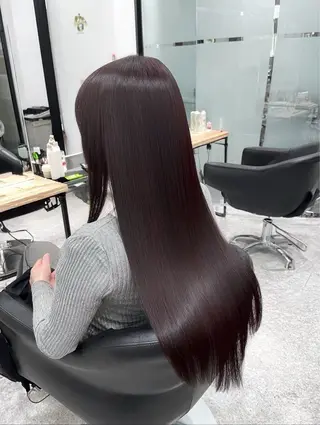 ロング パーマ 🌈村松滉太髪質改善 レイヤーカット🌈のヘアスタイル