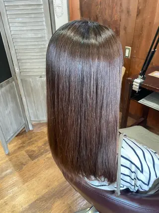 ミディアム 立野 希沙のヘアスタイル