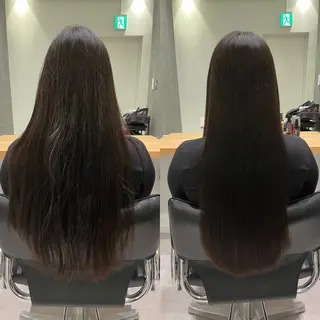 セミロング 髪質改善ヘアケア 艶髪特化/上田のヘアスタイル