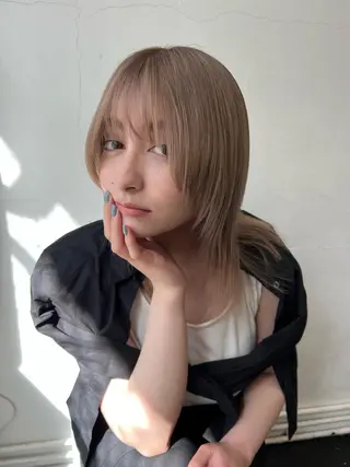ミディアム HARU//原宿🤍 リピート率NO.1のヘアスタイル