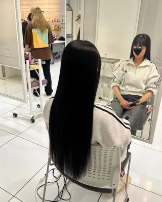 ロング カラー mit bytree MISAKI🎀のヘアスタイル