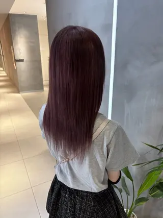 ロング カラー ERII /伏見 カットモデル募集中！のヘアスタイル