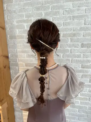 ロング ヘアアレンジ Topstylist YUKIのヘアスタイル