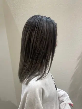 ロング カラー 🚀MOEKA ᵕ̈ ハイトーン💫のヘアスタイル