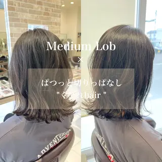 ミディアム 八木菜美 似合わせ/ニュアンスのヘアスタイル