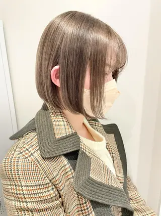 ショート カラーモデル募集中 美容室ハピスのヘアスタイル