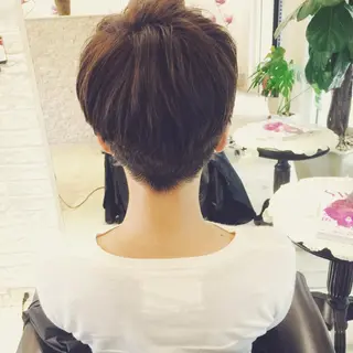 ショート ショートは任せて ミヤザキのヘアスタイル