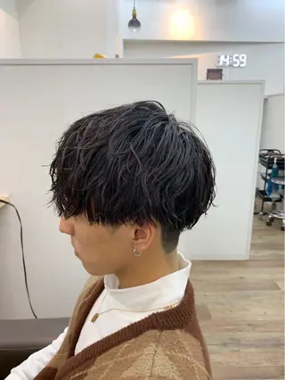 パーマ メンズ 小林 羽蘭のヘアスタイル