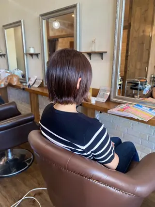 ショート 肥田 夕蘭のヘアスタイル