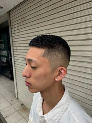 メンズ 上野床屋 メンズ吾妻駿のヘアスタイル