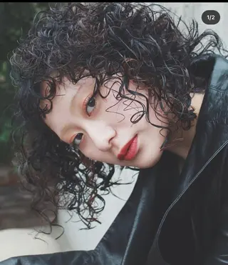 パーマ 永島 諒のヘアスタイル