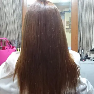 カラー ロング hair&eye AMANDAのマツエク・マツパデザイン