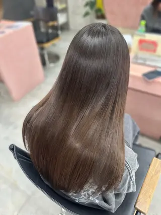 ロング 🎀ちゃんりお🎀 /ブリーチなしカラーのヘアスタイル