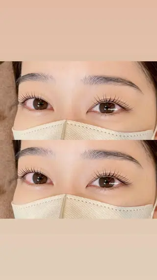 アイブロウ 𝑹 eyelashのマツエク・マツパデザイン