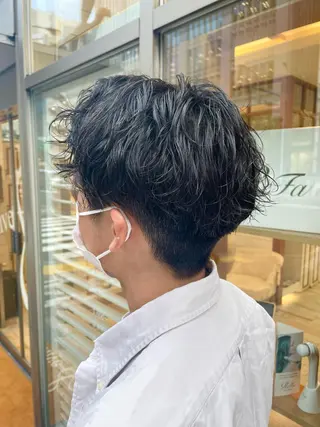 パーマ メンズ ヘアアレンジ 🌿あがりれいなのその他イメージ