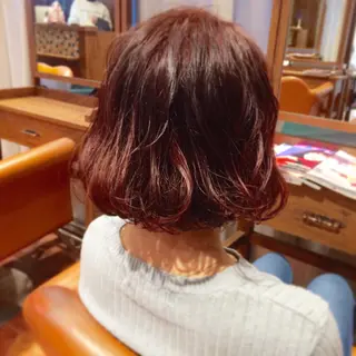 ショート ミディアム カラー kazufumi ..のヘアスタイル