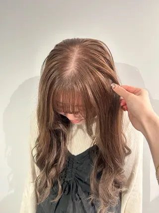 カラー knock な お 烏丸御池のヘアスタイル