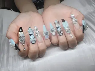 ネイル Lee Nails チップ長さだし専門店のネイルデザイン
