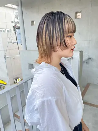 ミディアム カラー 高円寺 utuwa🌟まなみのヘアスタイル