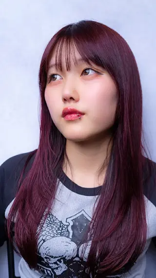 ロング カラー 松尾 泰伸のヘアスタイル