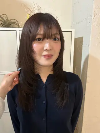 ロング stylist 倉本恋のヘアスタイル