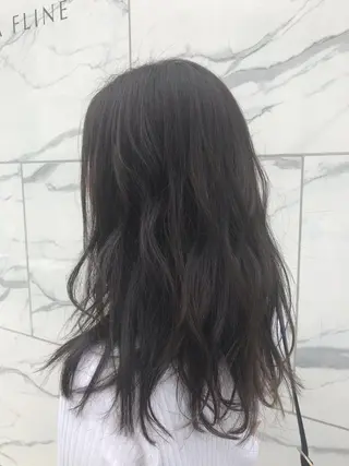 ロング カラー 韓国ヘア☁️ mitsukiのヘアスタイル