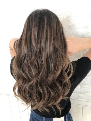 セミロング 白井 秀太郎のヘアスタイル