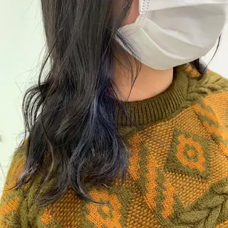 ロング カラー エフェクトブリーチ 🌟前澤啓太朗のヘアスタイル