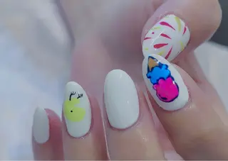 ネイル Spiky とうげ ふうかのネイルデザイン