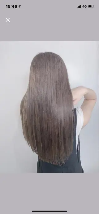 ロング カラー ヘアアレンジ 🌈本物の髪質改善 森田涼平のヘアスタイル