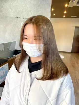 ミディアム カラー 🫧ヒシダアキ taboo.i🫧のヘアスタイル